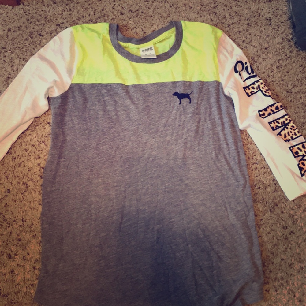 Pink 3/4 Sleeve T-Shirt Size XS